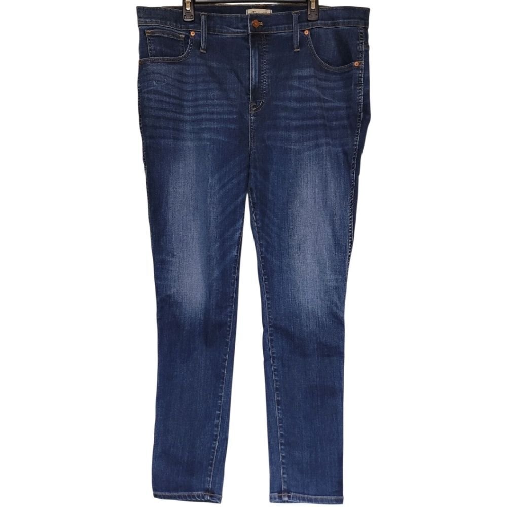 Madewell 10" High Rise Skinny Blue Jeans, Womens Size 35, Measures 41x28.5